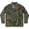 Mossy Oak Men’s Hunting Shirts Lightweight Camo Tibbee Tech Stretch Quarter Zip(Obsession)