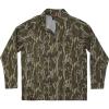Mossy Oak Men’s Hunting Shirts Lightweight Camo Tibbee Tech Stretch Quarter Zip(Original Bottomland)