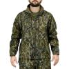 Mossy Oak Men’s Sherpa Fleece Lined Camo Hunting Jacket(Original Treestand)