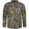 Mossy Oak Men’s Tibbee Technical Lightweight Camo Hunting Shirt(Obsession)