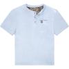 Mossy Oak Tombigbee Light Henley Shirt for Men with Pocket | Outdoor Fishing & Travel Tee | Casual Men’s Camp T-Shirt (S–3XL)(Bluewing)