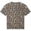 Mossy Oak Tombigbee Light Henley Shirt for Men with Pocket | Outdoor Fishing & Travel Tee | Casual Men’s Camp T-Shirt (S–3XL)(Original Bottomland)