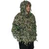 QuikCamo 3D Leafy Hooded 1/4 Zip Pullover Top(Nwtf Mossy Oak Obsession)