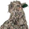 QuikCamo Lightweight 3D Leafy Camo Face Mask & Hat for Hunting, OSFM Adjustable Camouflage Hat, Mossy Oak & Realtree(Mossy Oak Break-up Camo)