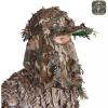 QuikCamo Lightweight 3D Leafy Camo Face Mask & Hat for Hunting, OSFM Adjustable Camouflage Hat, Mossy Oak & Realtree(Mossy Oak Greenleaf Camo)