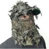 QuikCamo Lightweight 3D Leafy Camo Face Mask & Hat for Hunting, OSFM Adjustable Camouflage Hat, Mossy Oak & Realtree(Mossy Oak Mountain Country Camo)
