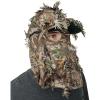 QuikCamo Lightweight 3D Leafy Camo Face Mask & Hat for Hunting, OSFM Adjustable Camouflage Hat, Mossy Oak & Realtree(Realtree Edge Leafy Camo)