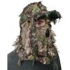 QuikCamo Lightweight 3D Leafy Camo Face Mask & Hat for Hunting, OSFM Adjustable Camouflage Hat, Mossy Oak & Realtree(Realtree Xtra Green Leafy Camo)