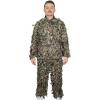 QuikCamo Mossy Oak 3D Leafy Camo Ghillie Suit, Lightweight Breathable Mesh for Hunting Men(Mossy Oak Breakup Country)