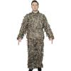 QuikCamo Mossy Oak 3D Leafy Camo Ghillie Suit, Lightweight Breathable Mesh for Hunting Men(Mossy Oak New Bottomland)