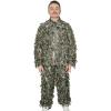 QuikCamo Mossy Oak 3D Leafy Camo Ghillie Suit, Lightweight Breathable Mesh for Hunting Men(Mossy Oak Original Bottomland)