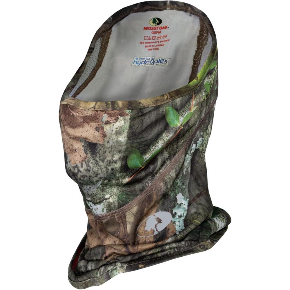 imageMossy Oak Camo Hunting Face Mask Hunting Neck GaiterObsession