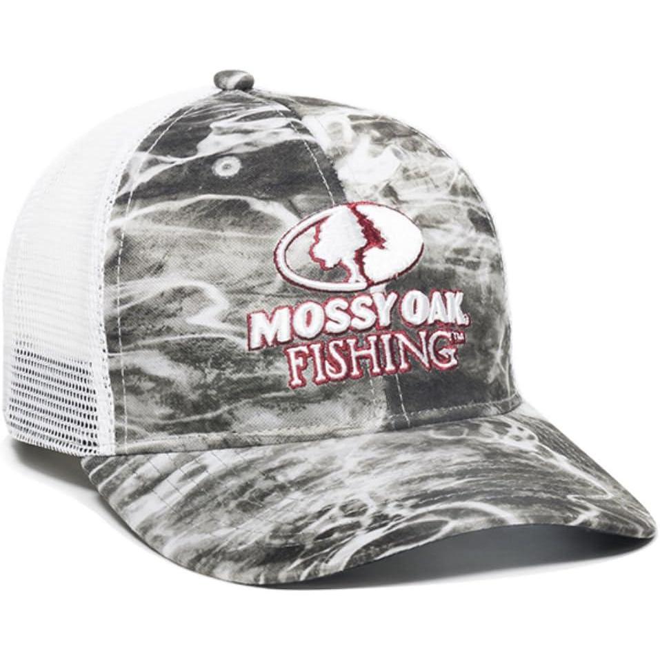 imageMossy Oak Elements Mesh Back Fishing HatsWhite