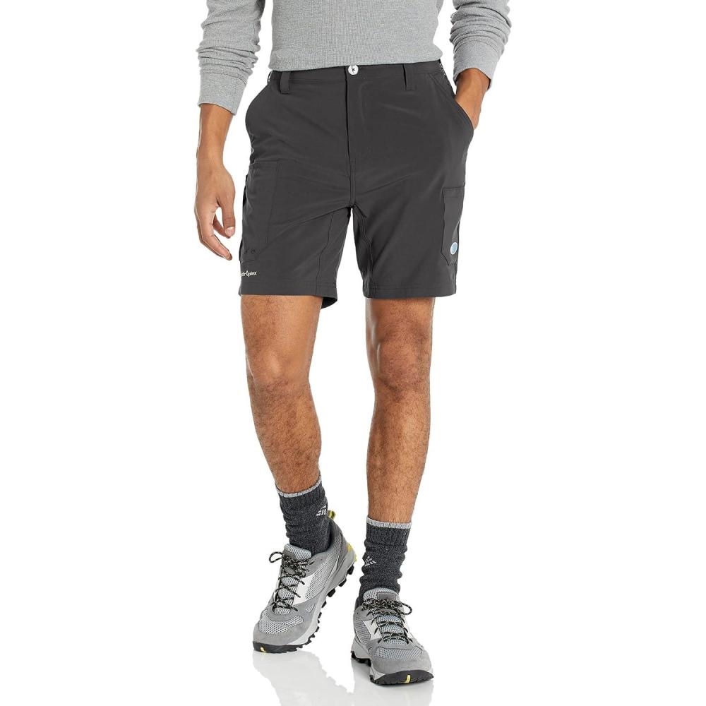 imageMossy Oak Fishing Shorts for Men Quick Dry FlexAntracite