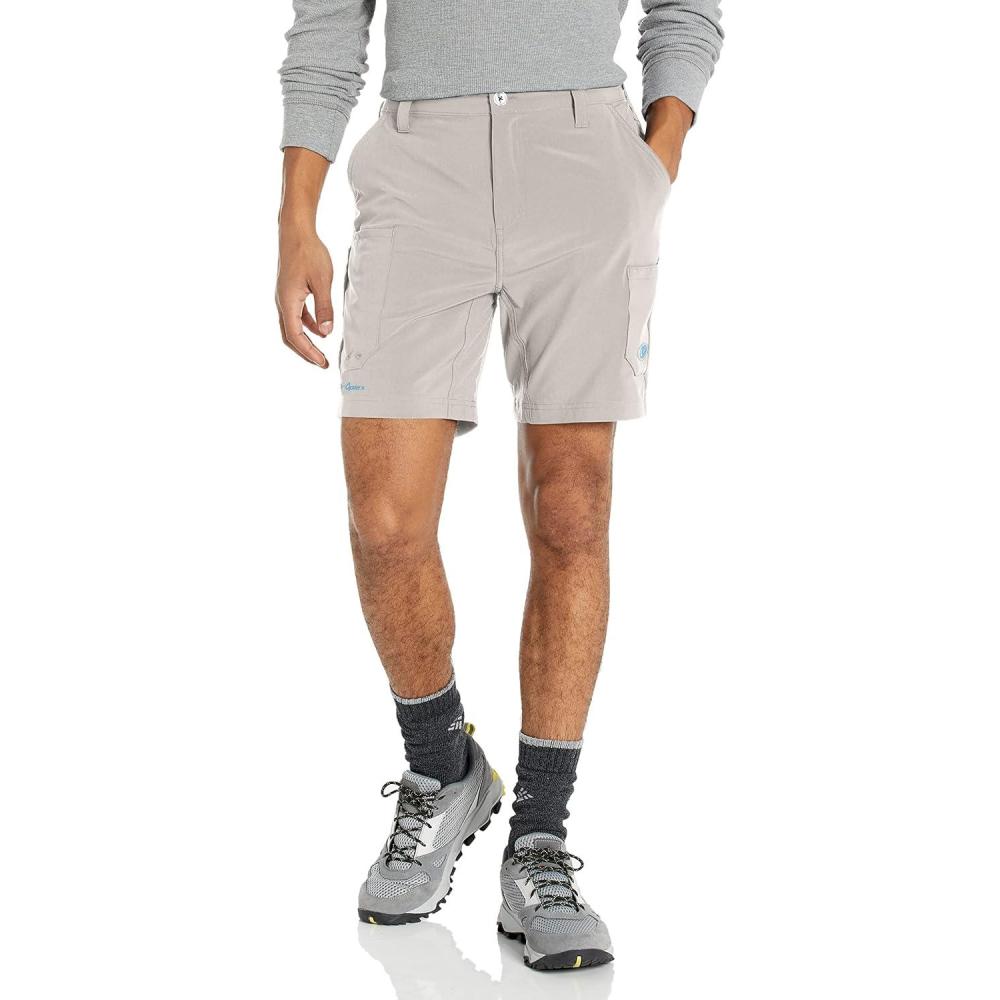imageMossy Oak Fishing Shorts for Men Quick Dry FlexCool Gray