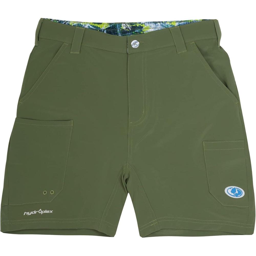 imageMossy Oak Fishing Shorts for Men Quick Dry FlexOlivine
