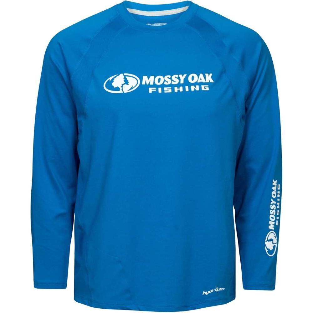 imageMossy Oak Mens Fishing Shirts for Men Long Sleeve with UPF 40 Sun ProtectionShirtNobility