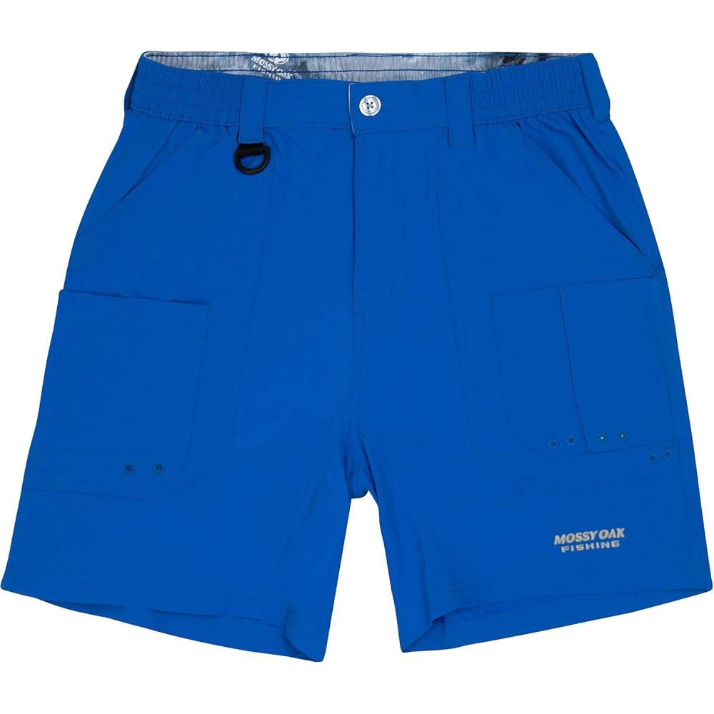 imageMossy Oak Mens XTR Fishing Shorts for Men Quick Dry Mens Hiking ShortsNobility