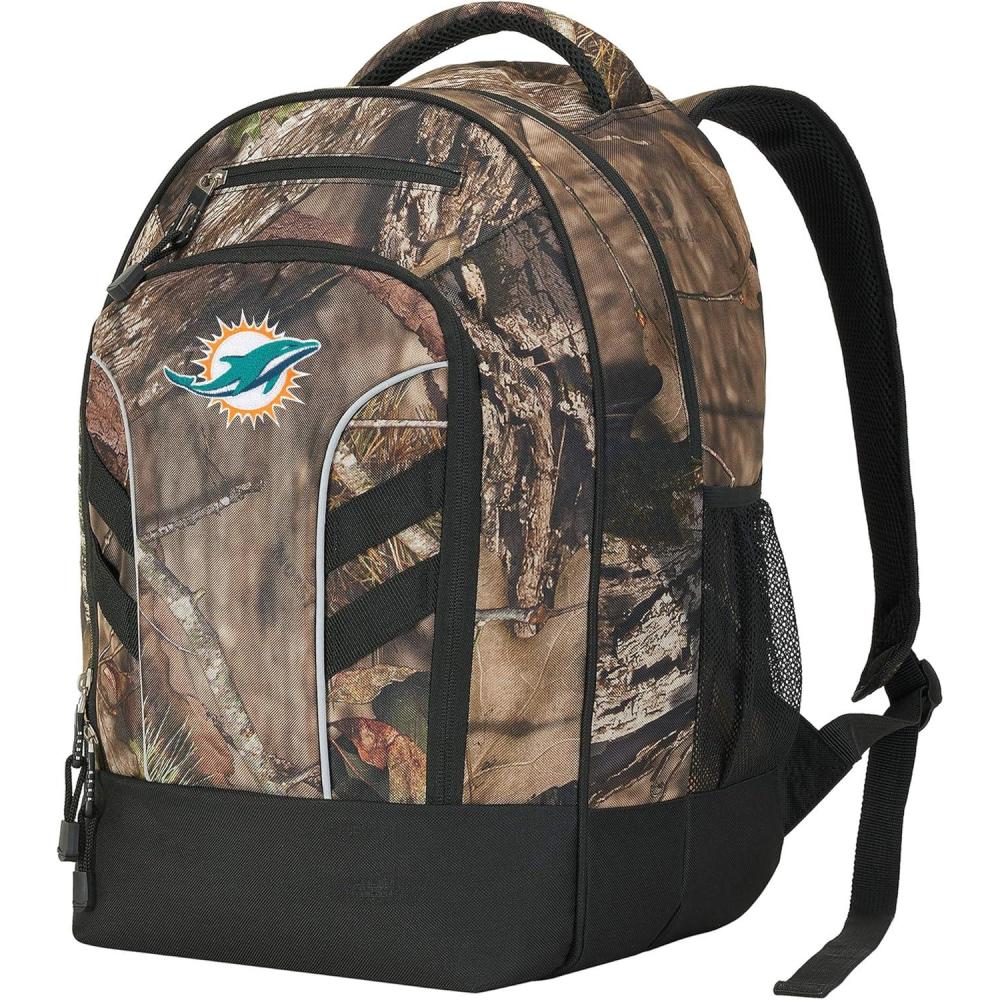 imageOfficially Licensed NFL quotTrailtekquot Backpack 19quot Mossy OakMiami Dolphins