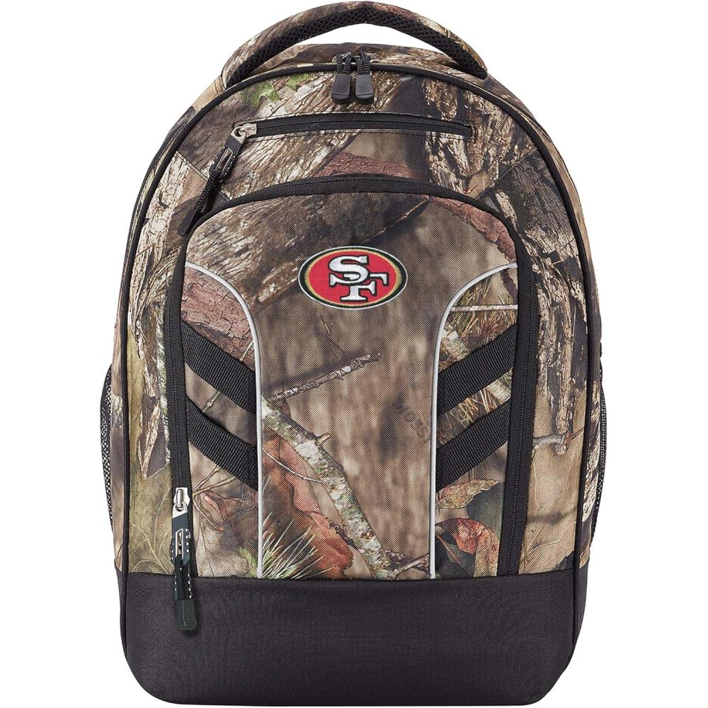 imageOfficially Licensed NFL quotTrailtekquot Backpack 19quot Mossy OakSan Francisco 49ers