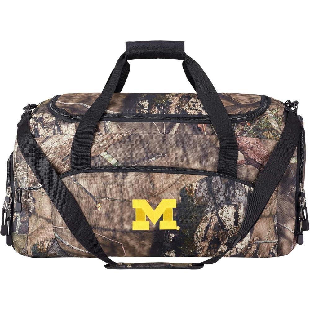 imageThe Northwest Company Officially Licensed NCAA Basecamp Duffel Mossy Oak 20quot x 11quot x 125quotMichigan Wolverines