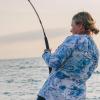(DSG Outerwear) Women’s Charli Sun Fishing Shirts(Realtree Aspect Sky)