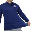 EAG Elite Mossy Oak Elements Quarter Zip Performance Long Sleeve Pullover(Marlin)