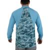 EAG Elite Mossy Oak Elements Quarter Zip Performance Long Sleeve Pullover(Spindrift)