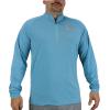 EAG Elite Mossy Oak Elements Quarter Zip Performance Long Sleeve Pullover(Spindrift)