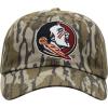 Mossy Oak Bottomland Original Camo College Crew Adjustable Hat(Florida State Seminoles)