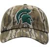 Mossy Oak Bottomland Original Camo College Crew Adjustable Hat(Michigan State Spartans)