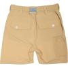 Mossy Oak Fishing Shorts for Men Quick Dry Flex(Pale Khaki)