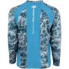 Mossy Oak Mens Fishing Shirts for Men Long Sleeve with UPF 40+ Sun ProtectionShirt(Blackfin)