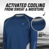 Mossy Oak Mens Fishing Shirts for Men Long Sleeve with UPF 40+ Sun ProtectionShirt(Bonefish)