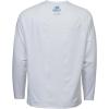 Mossy Oak Mens Fishing Shirts for Men Long Sleeve with UPF 40+ Sun ProtectionShirt(Brilliant White)