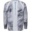 Mossy Oak Mens Fishing Shirts for Men Long Sleeve with UPF 40+ Sun ProtectionShirt(Hailstone)