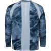 Mossy Oak Mens Fishing Shirts for Men Long Sleeve with UPF 40+ Sun ProtectionShirt(Highseas 21)