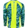 Mossy Oak Mens Fishing Shirts for Men Long Sleeve with UPF 40+ Sun ProtectionShirt(Mahi Mahi)