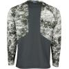 Mossy Oak Mens Fishing Shirts for Men Long Sleeve with UPF 40+ Sun ProtectionShirt(Manta)