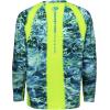 Mossy Oak Mens Fishing Shirts for Men Long Sleeve with UPF 40+ Sun ProtectionShirt(Yellowtail 21)