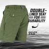 Mossy Oak Mens XTR Fishing Shorts for Men Quick Dry, Mens Hiking Shorts(Anthracite)