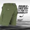 Mossy Oak Mens XTR Fishing Shorts for Men Quick Dry, Mens Hiking Shorts(Charcoal)