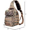 Officially Licensed NCAA “Flyover” Tactical Slingpack, 12″, Mossy Oak(Georgia Bulldogs)