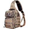 Officially Licensed NCAA “Flyover” Tactical Slingpack, 12″, Mossy Oak(Georgia Bulldogs)