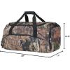 Officially Licensed NFL “Basecamp” Duffel, Mossy Oak, 20″ x 11″ x 12.5″(Atlanta Falcons)