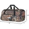 Officially Licensed NFL “Basecamp” Duffel, Mossy Oak, 20″ x 11″ x 12.5″(Denver Broncos)