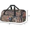 Officially Licensed NFL “Basecamp” Duffel, Mossy Oak, 20″ x 11″ x 12.5″(New England Patriots)
