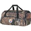 Officially Licensed NFL “Basecamp” Duffel, Mossy Oak, 20″ x 11″ x 12.5″(Pittsburgh Steelers)
