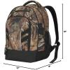 Officially Licensed NFL “Trailtek” Backpack, 19″, Mossy Oak(New Orleans Saints)