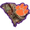 Siskiyou Sports NCAA unisex State Decal w/Mossy Oak Camo(Green)